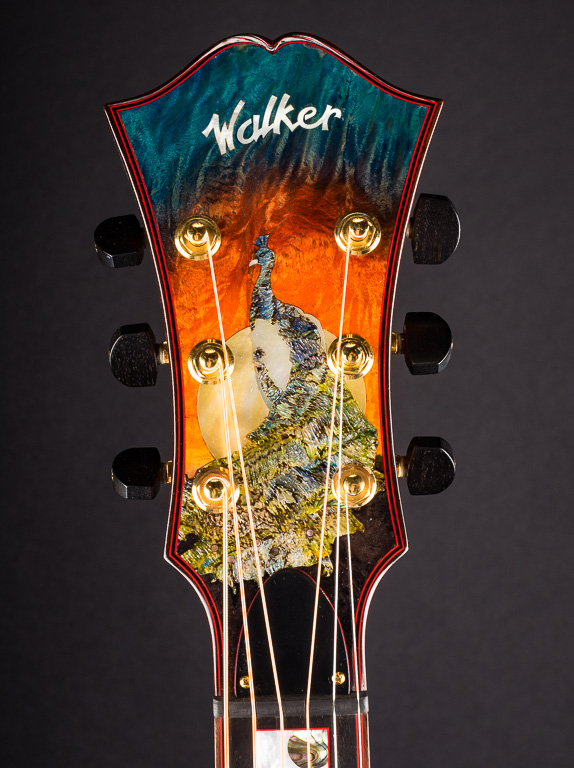 Another of the headstock inlay
