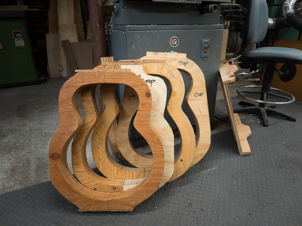 The body gluing molds, yours upfront.