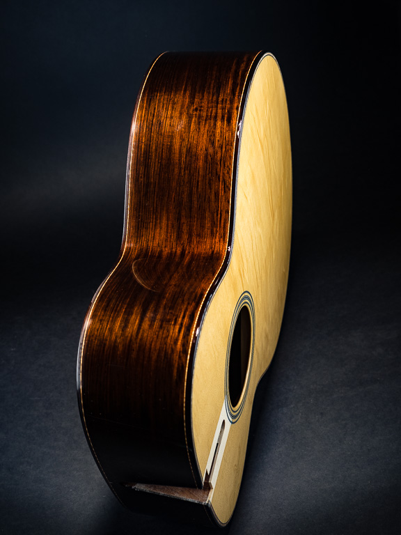 Final coat of varnish curing