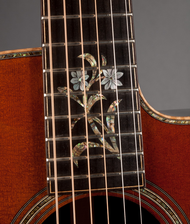 It looks like I did it on several guitars with sunbursts and cutaways!
